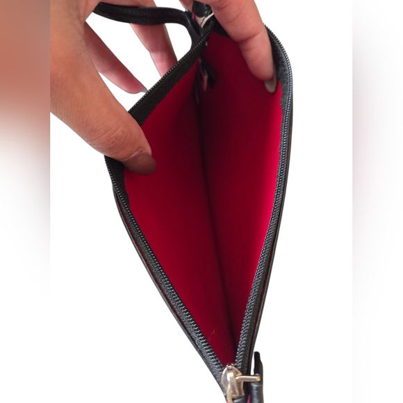 KATE SPADE NEW YORK Wrappin Party Ribbon Wristlet Pouch NWOT - Picture 4 of 5